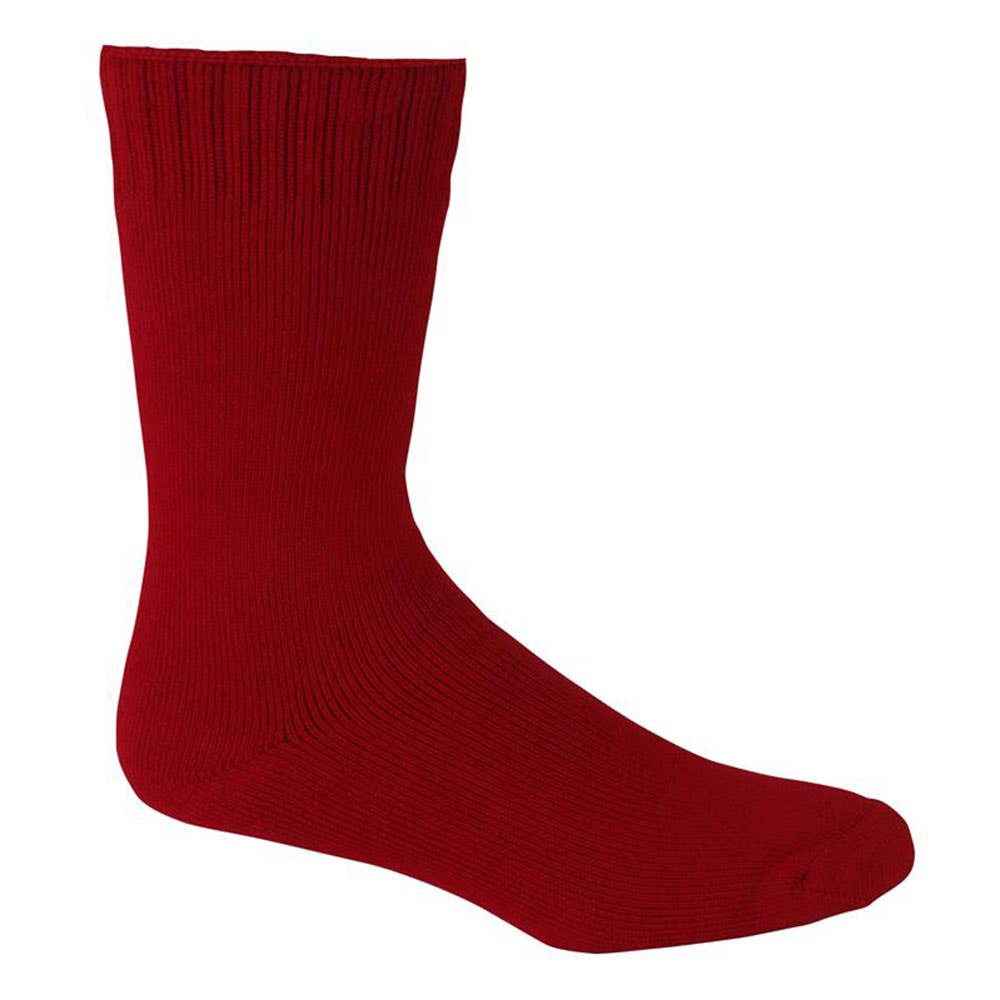 Socks Bamboo Extra Thick Size Mens 10-14 Red_31230135_0793573529237