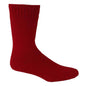 Socks Bamboo Extra Thick Size Mens 10-14 Red_31230135_0793573529237