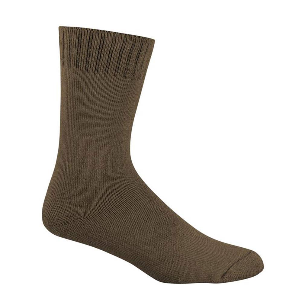 Socks Bamboo Extra Thick Size Mens 10-14 Khaki_31230136_0793573529343