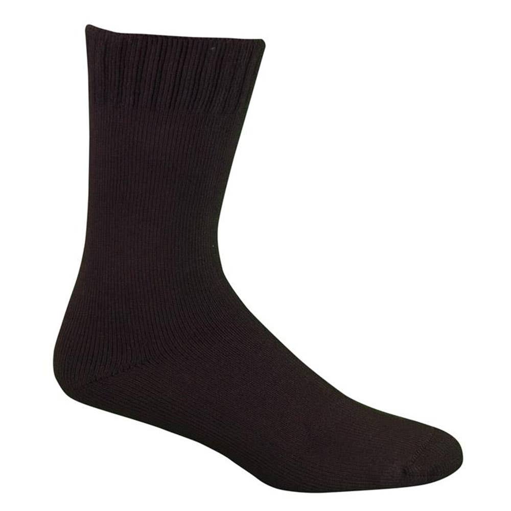 Socks Bamboo Extra Thick Size Mens 10-14 Chocolate_31230132_0070510513796