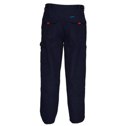 Pants Cargo Cotton Drill Flame Retardent 270gsm Navy 102R 31260135 MW700-N-102R