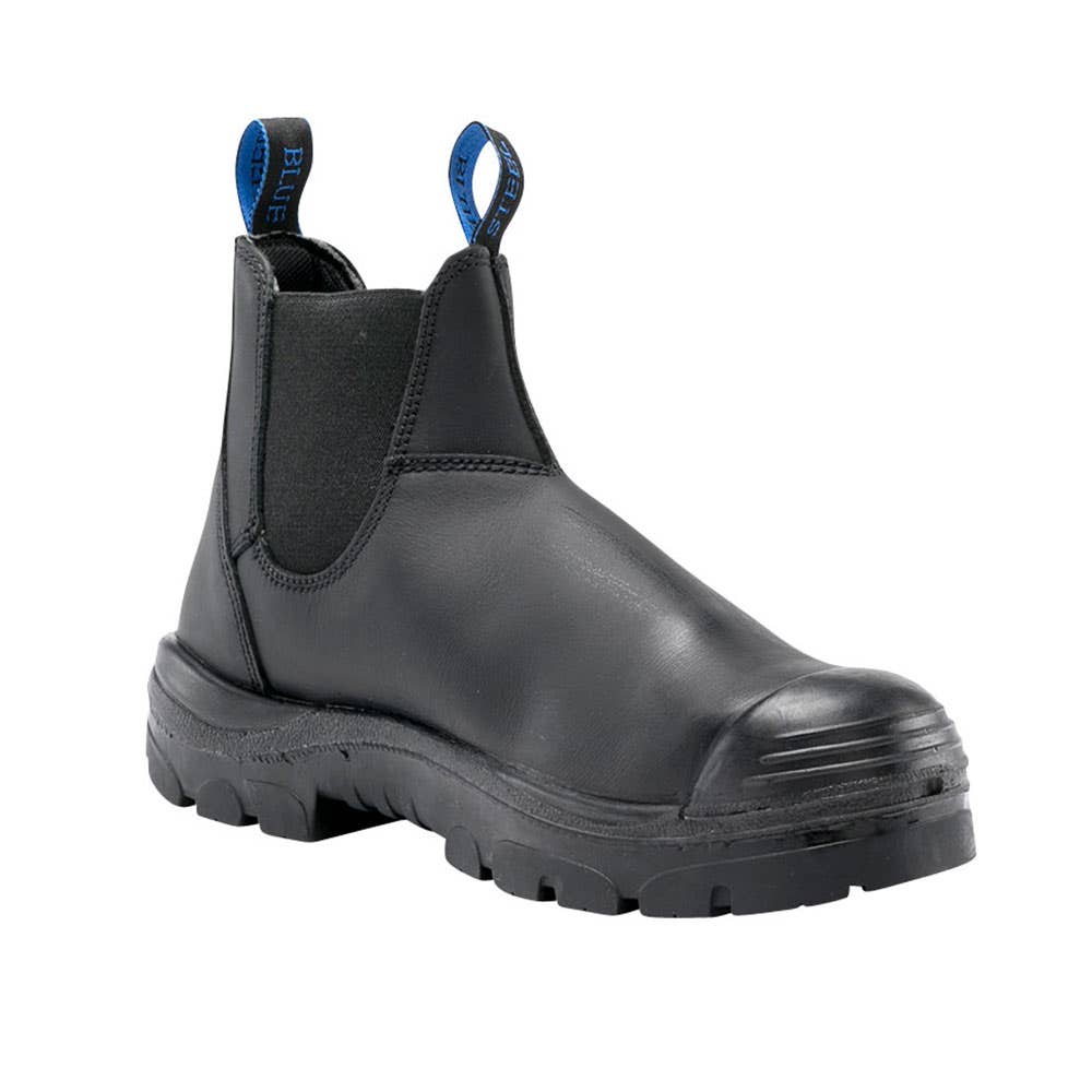 Boots Steel Toe Elastic Side TPU Sole Black Hobart 11 Black 11 332101_90020892_332101-110-BLK