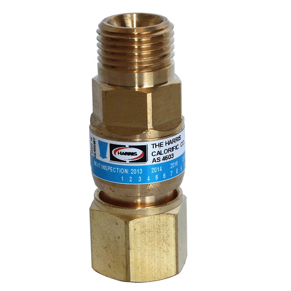 Arrestor Flashback Torch End Off Set Oxygen High Flow Harris 31440027 1882UAAR