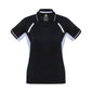 Renegade Polo Ladies Black/White/Silver P700LS 10_314698_P700LS-BLK/WHT/SLV-10