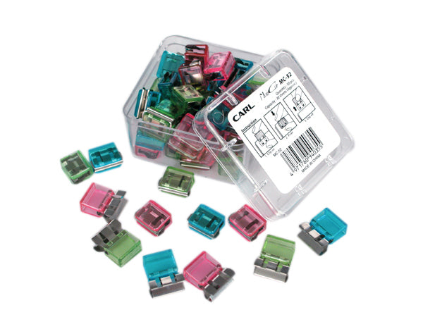 Carl MC52A Mori Clip Paper Assorted Colour Small_38879800_700521