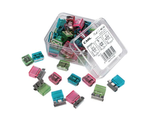 Carl MC53A Mori Clip Paper Assorted Colours Medium_315001200_700531