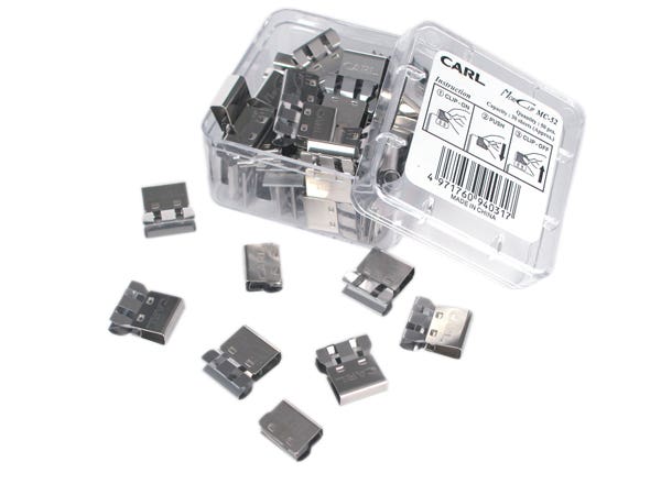 Carl MC53 Mori Clip Paper Silver 60 Sheet 38866700 700530