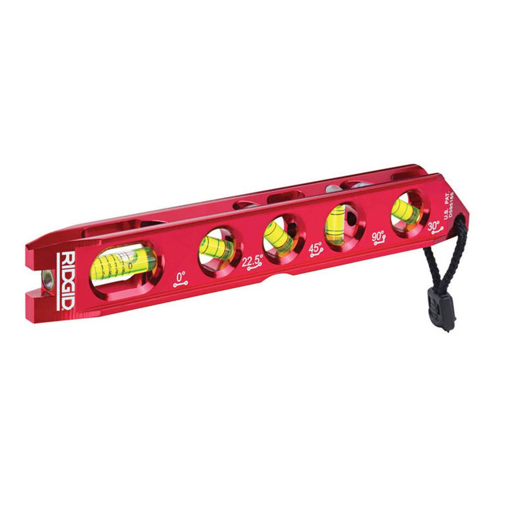 Level Spirit 215mm 5 Vial Magnetic Torpedo Ridgid 31520000 36248