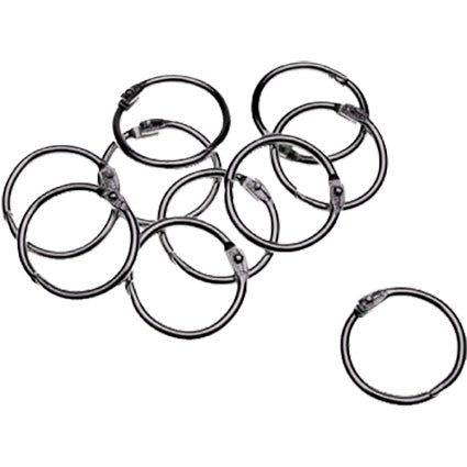 Esselte Hinged Rings No.4 38mm Silver_38712500_37736