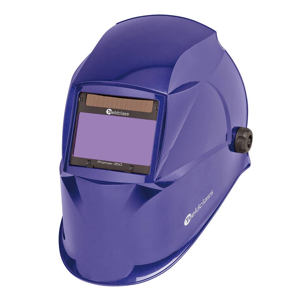 Promax 350 Auto-Darkening Blue Welding Helmet 32000078 WC-05313