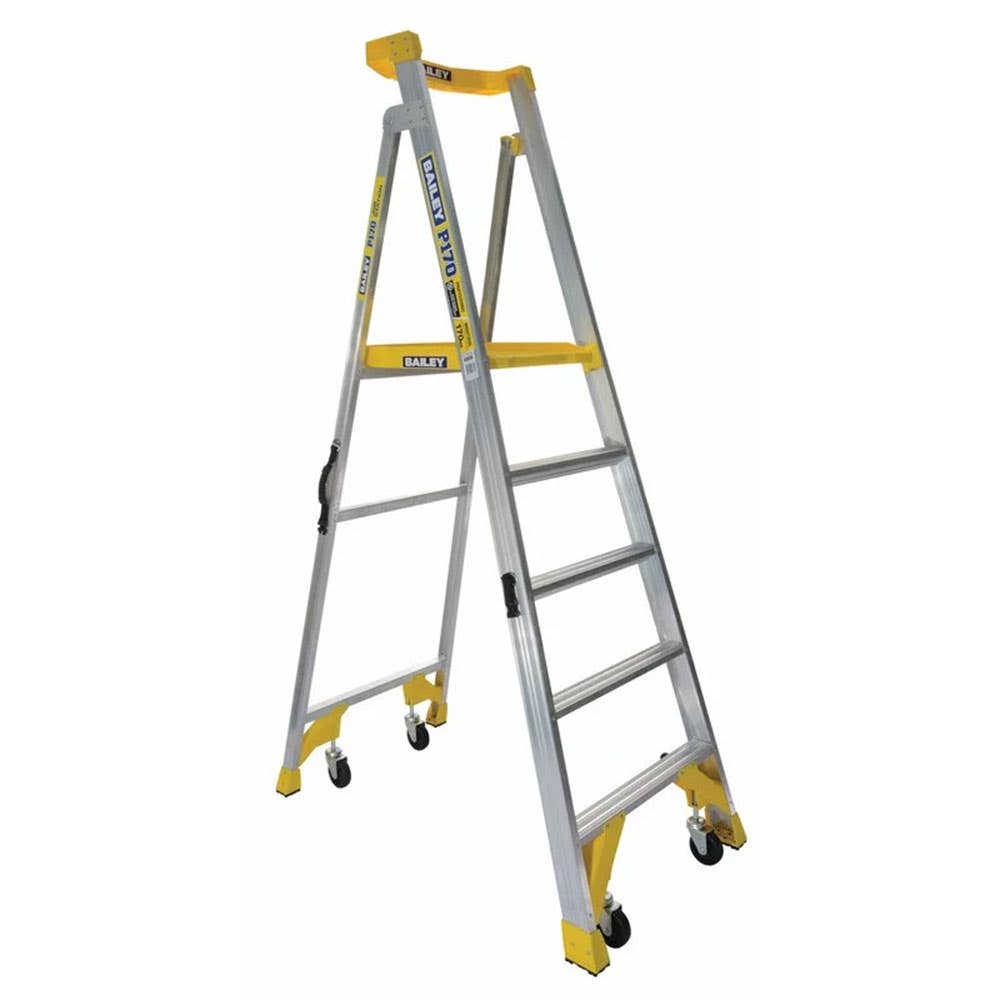 P170 Job Station Aluminium Platform Step Ladder 1.5m 170kg 32000144 FS13540