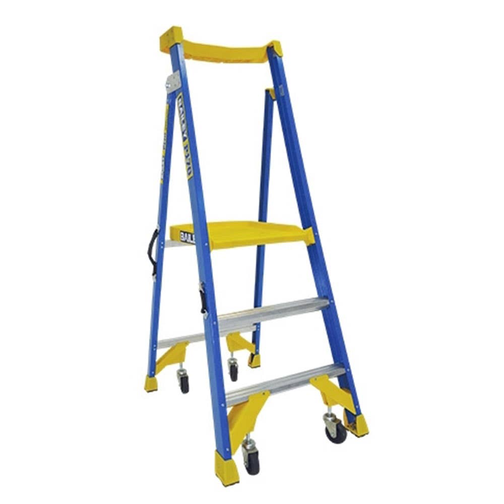 P170 Job Station Fibreglass Platform Step Ladder 0.9m 170kg 32000150 FS13530