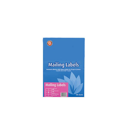 Celcast Labels Laser DL08 99.1x67.7mm 8up White Box 100_22490100_48008