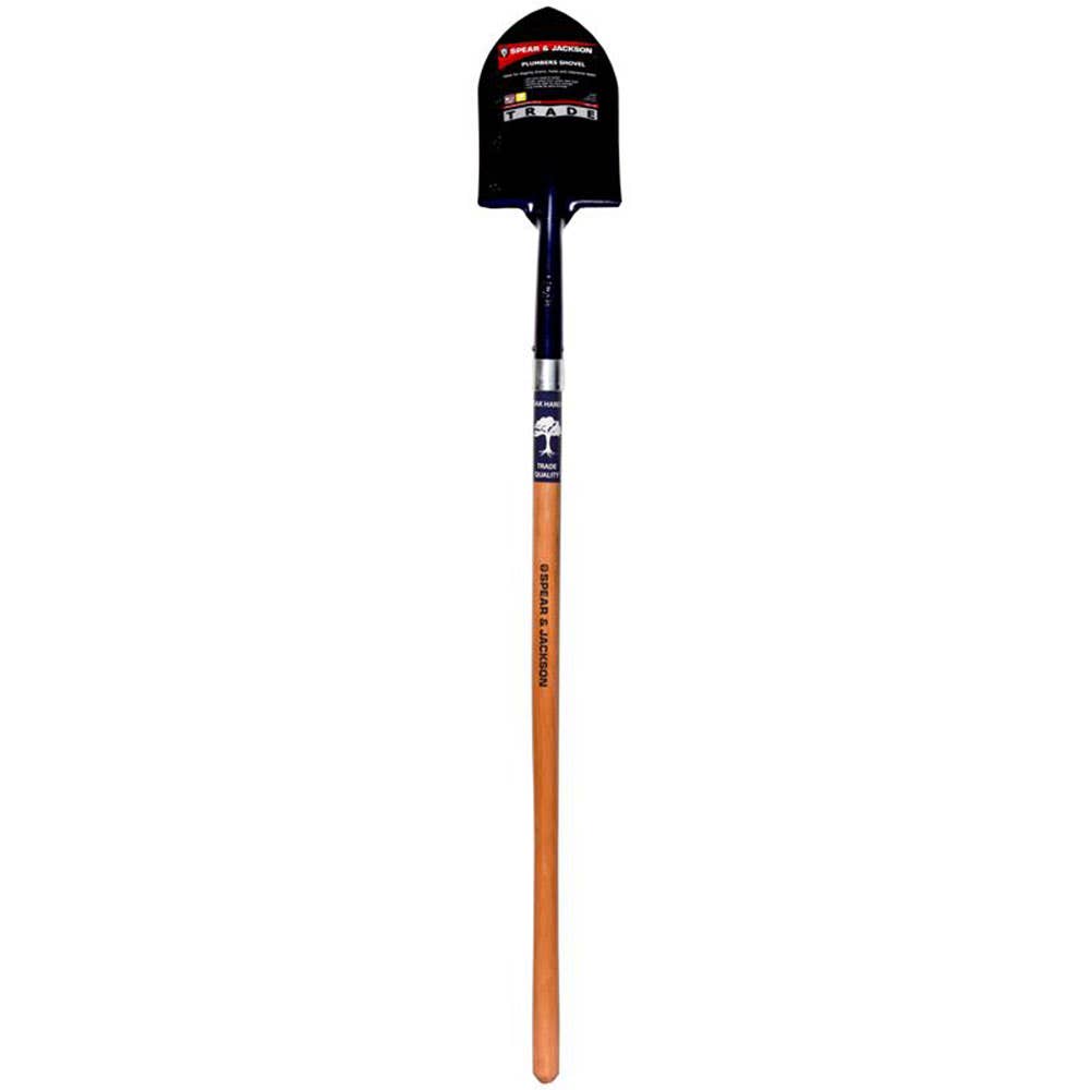 Shovel Plumbers Round Mouth Long Handle Wooden 32120000 SJ-OPS