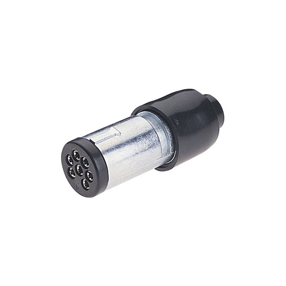 Plug Trailer 7 Pin Metal Small Narva 3217108 82131BL