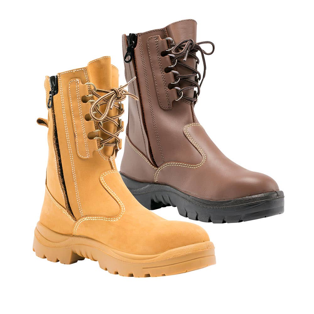 Boots Zip Steel Toe Collie 322099 Steel Blue_SB322099