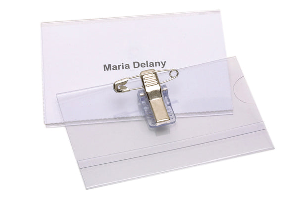 Rexel ID Convention Cardholder With Pin And Clip Box 50_39548000_90050