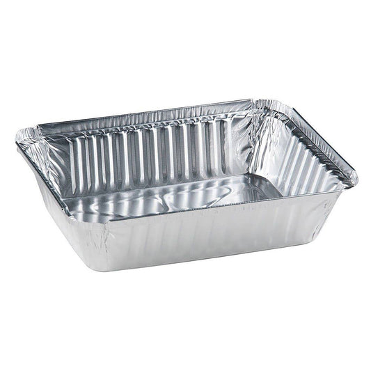 Tray Aluminium Foil 173 x 94 x 38mm Pk 500 32950004 C-FC445