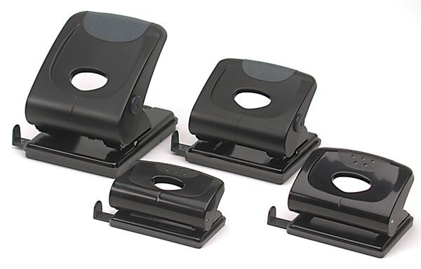 Marbig Punch 2 Hole 12 Sheet Black 38230100 88021