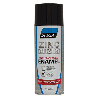 Paint Zinc Guard Epoxy Enamel Gloss Black Aerosol 325g Dy-Mark 33040004 230732301