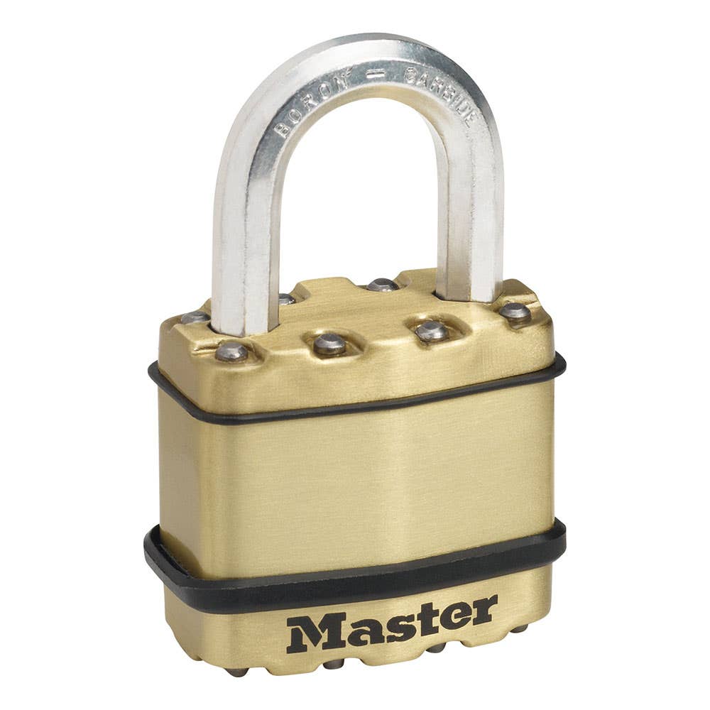 Padlock Laminated Steel High Security 45mm Keyed Alike M1BTAU Master Lock 33210068 M1BTAU