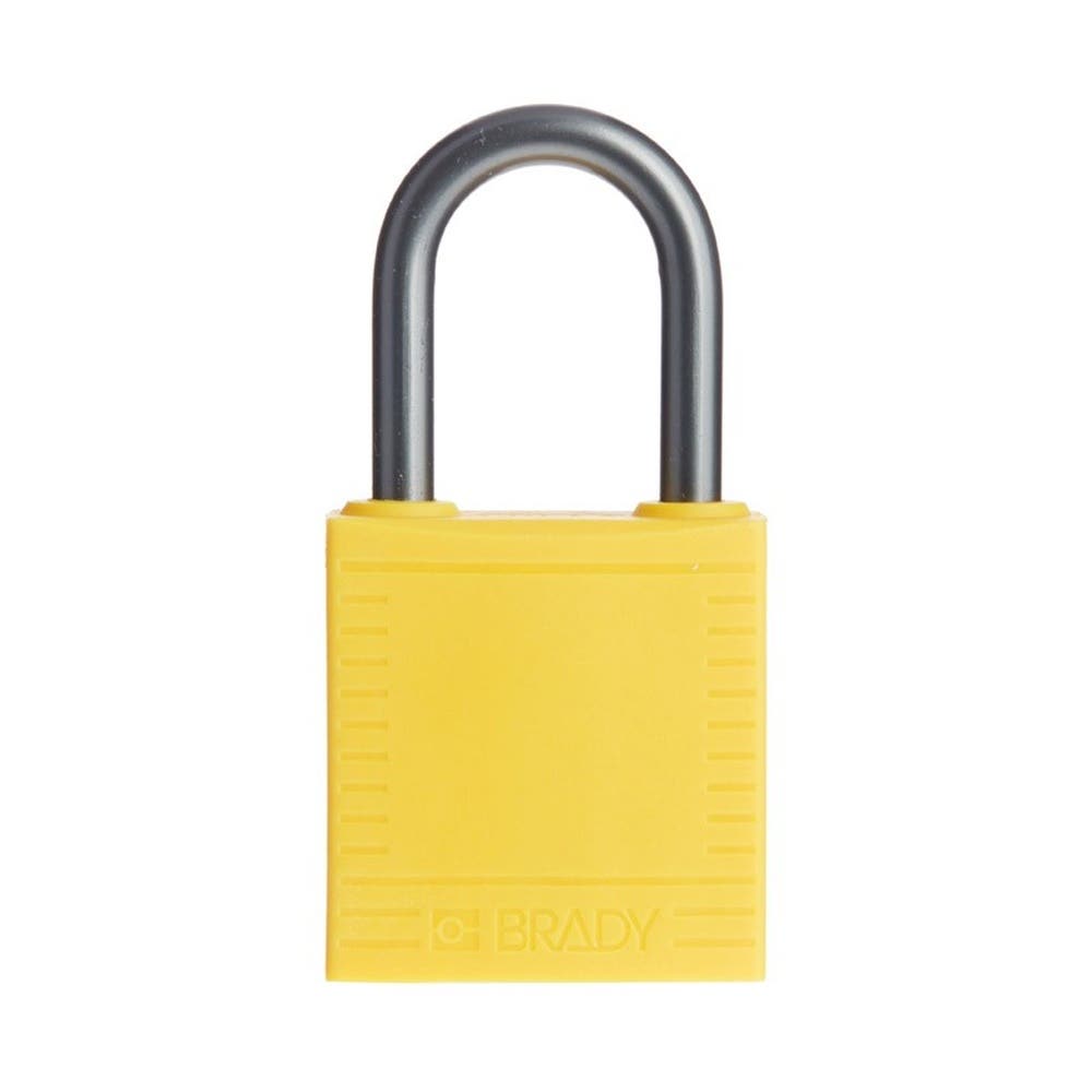 Padlock Yellow 20g Reinforced Nylon + Aluminium Shackle 33210078 872881