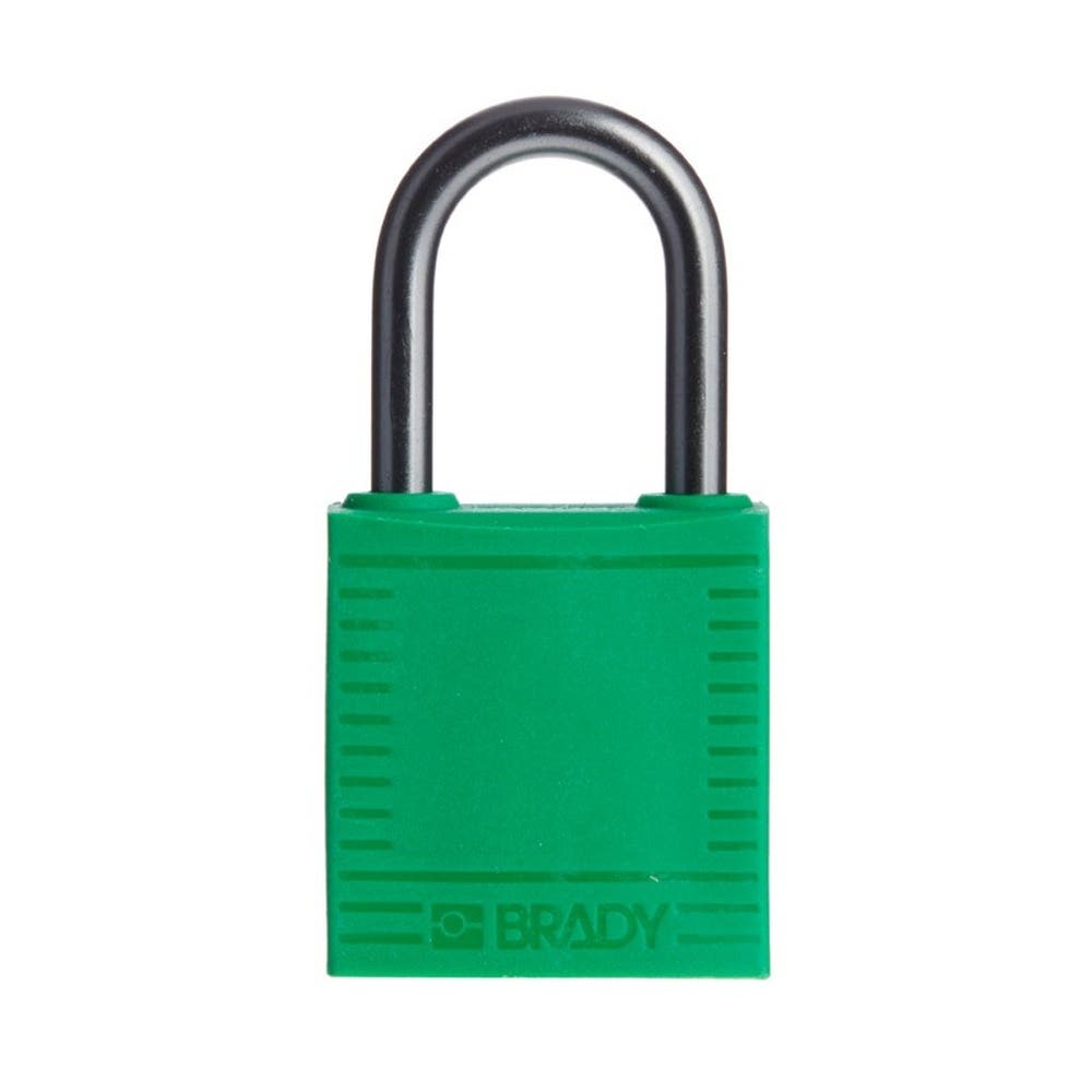 Padlock Green 20g Reinforced Nylon + Aluminium Shackle 33210080 872877