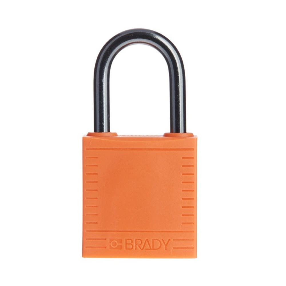 Padlock Orange 20g Reinforced Nylon + Aluminium Shackle 33210081 872878