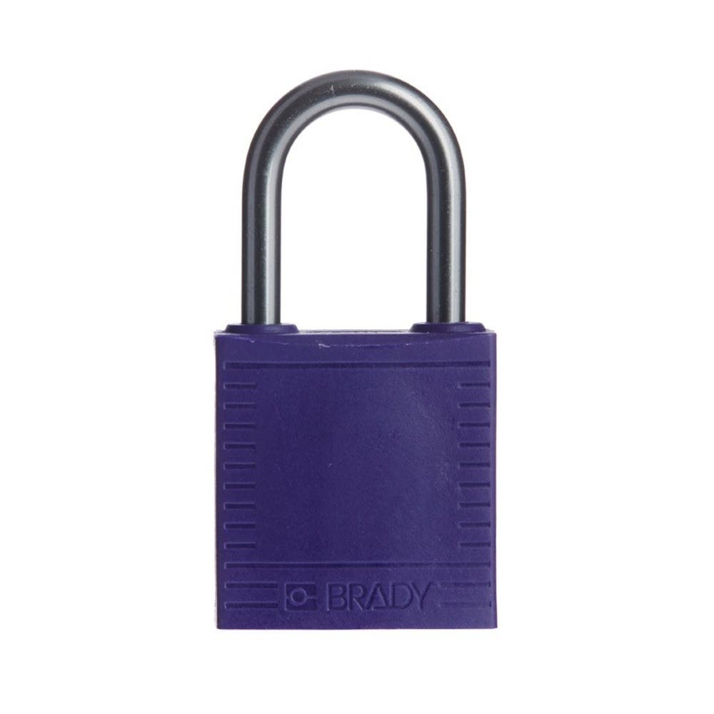 Padlock Purple 20g Reinforced Nylon + Aluminium Shackle 33210082 872879