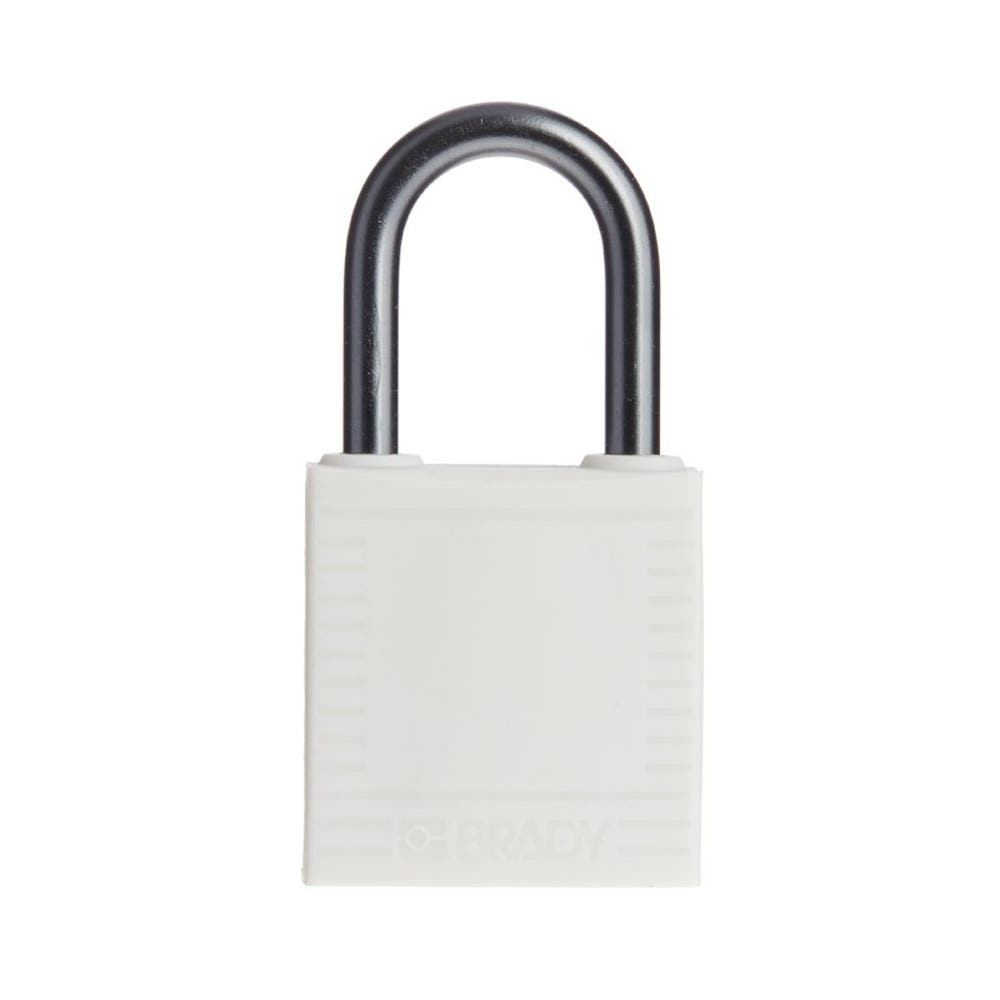 Padlock White 20g Reinforced Nylon + Aluminium Shackle 33210083 872882