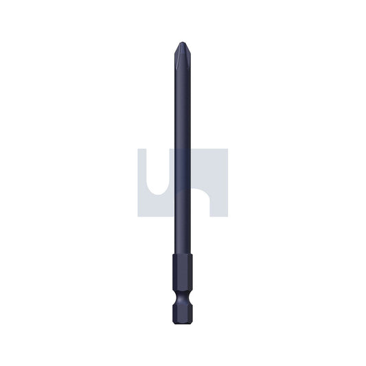 Power Phillips S2 Alloy Steel Standard Drive Bit 1/4'' Ph2 100 - Pk 25_40098978_TXDDPPHS20100
