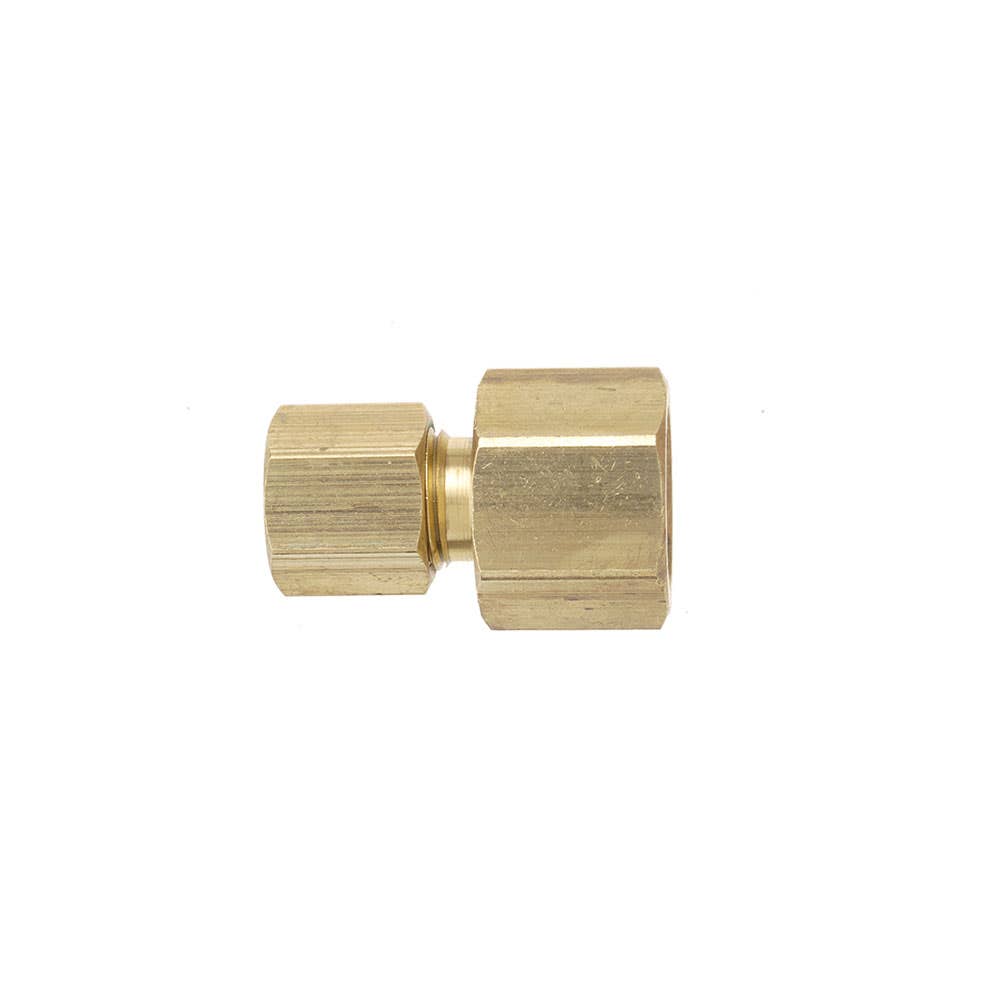Connector Brass Compression Female No.10 1/2 x 1/2 BSP 3324030 01010-0808