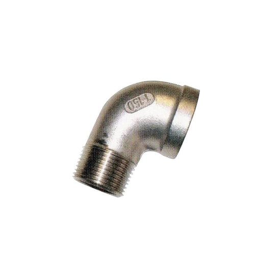 Elbow Stainless Steel Low Pressure Male x Female 90&deg; 1 BSPT 25mmNB 3328017 SSEMF25