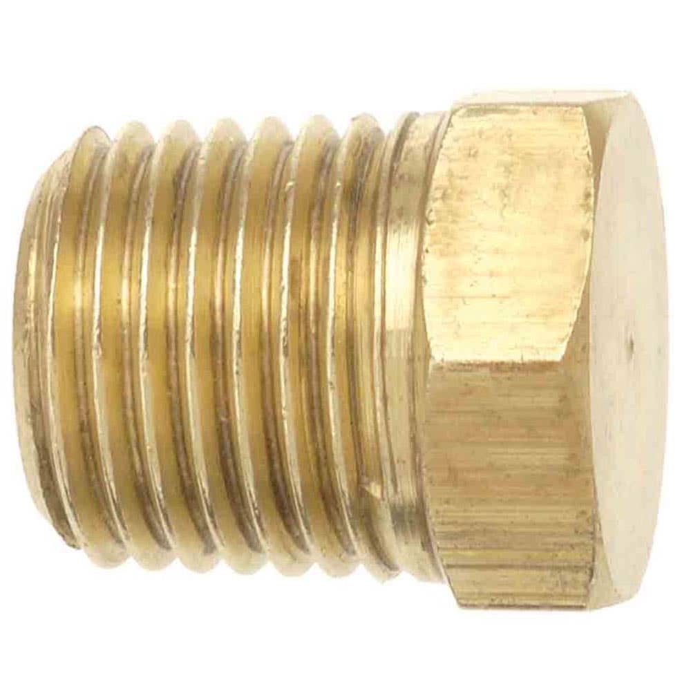 Hex Plug Taper Brass No.64 1 BSPT 25mmNB 3332010 01064-16