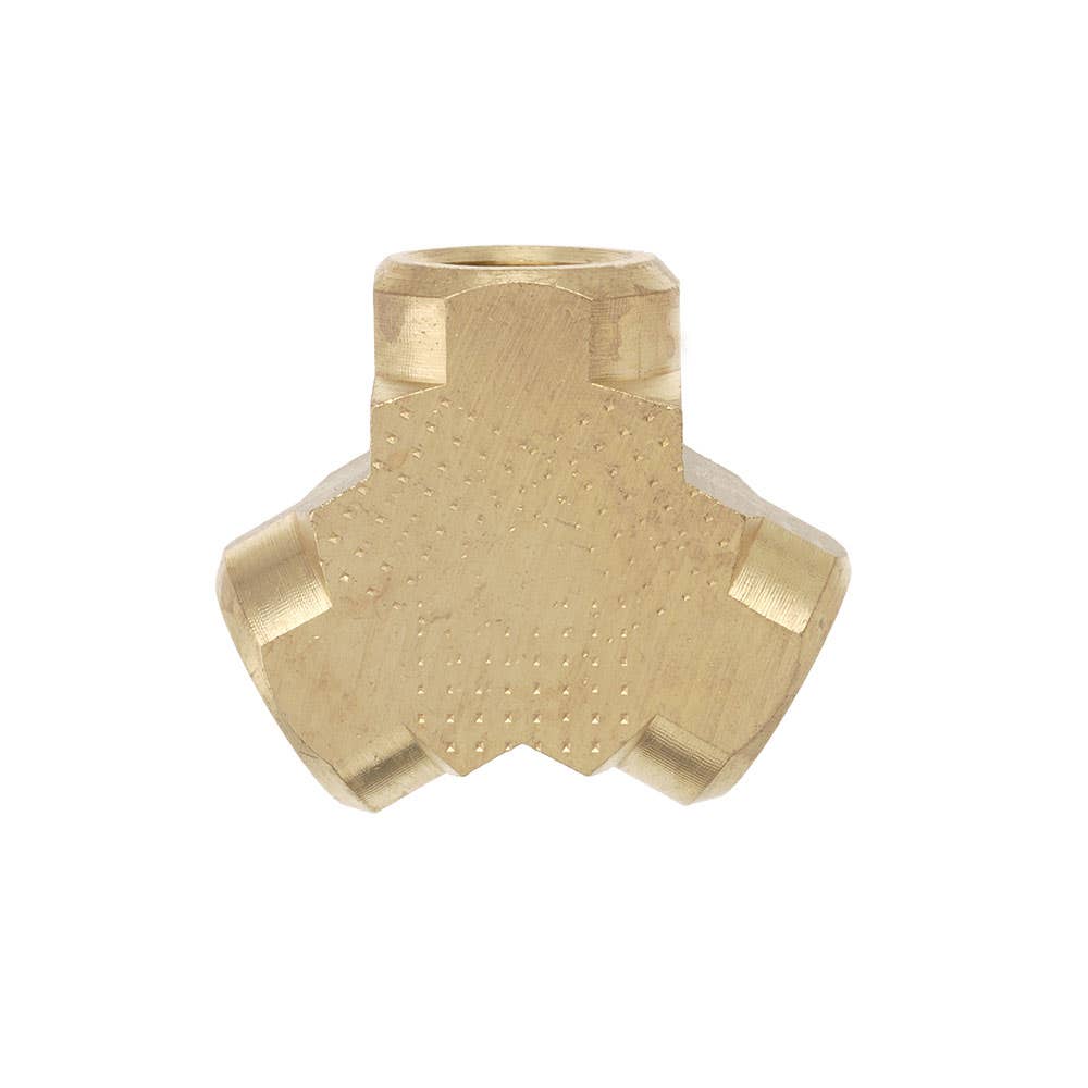 Y-Piece Brass Female No.75F 1/4 BSP 8mmNB 3333010 01075-04
