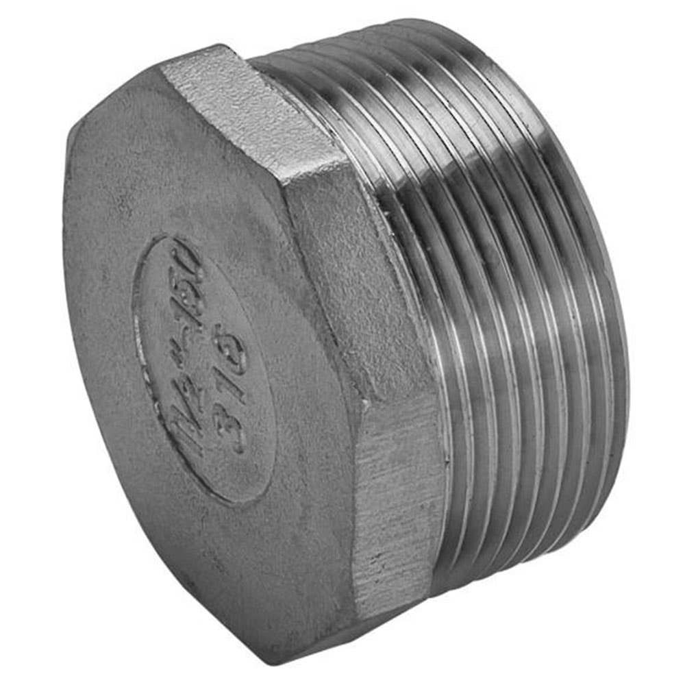 Plug Hex Head 316 Stainless Steel 1 BSP 25mmNB 3335009 SSP25