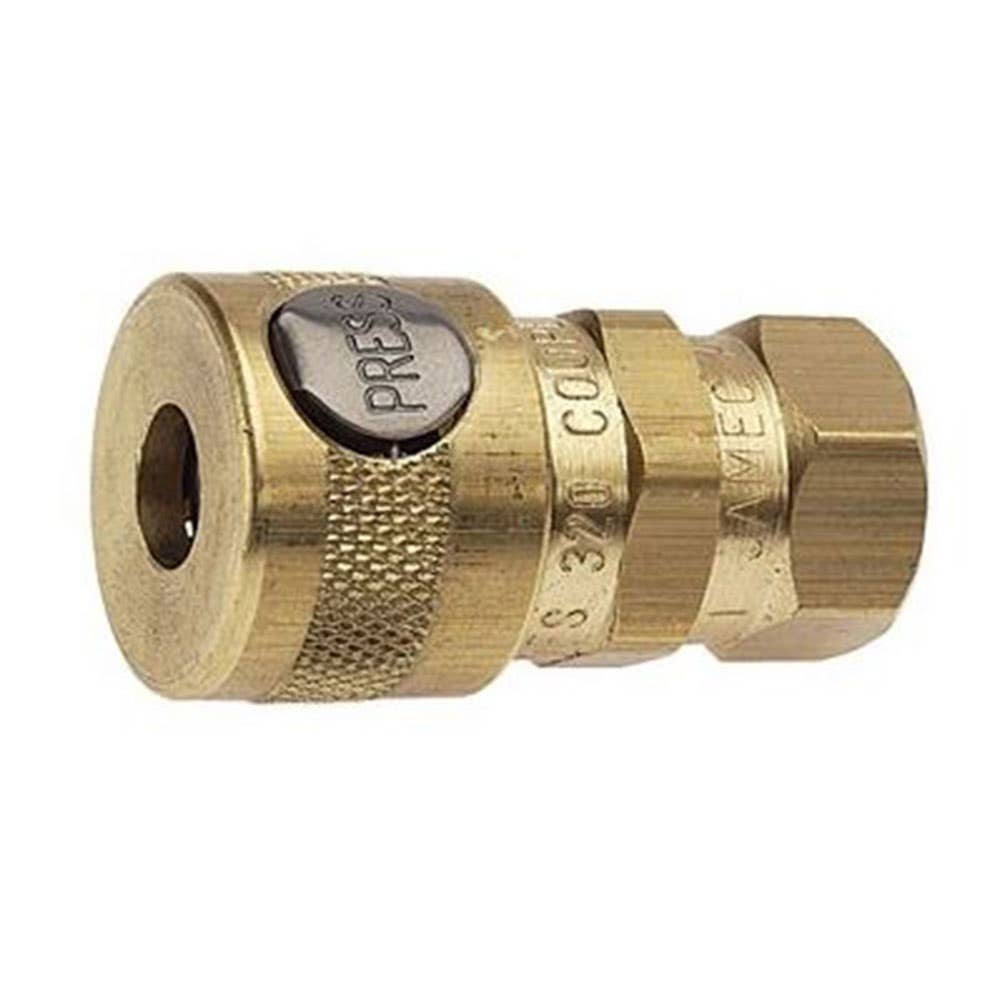 Air Hose Coupling Twin Button Female 320 Series Brass 1/2 BSPT 15mmNB 320F8 Primus 3336006 23.1030 NLA
