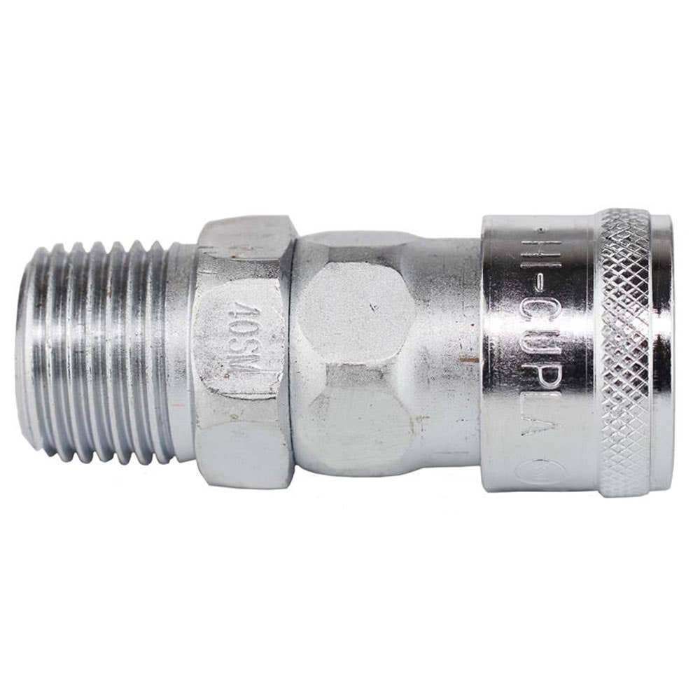 Air Hose Coupling Sealing Male 1/2 BSPT 12mmNB 218psi NC40SM Cupla 3337012 NC40SM