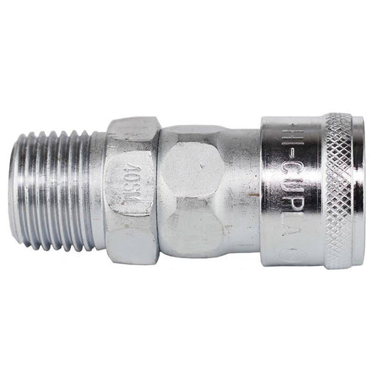 Air Hose Coupling Sealing Male 1/2 BSPT 12mmNB 218psi NC40SM Cupla 3337012 NC40SM