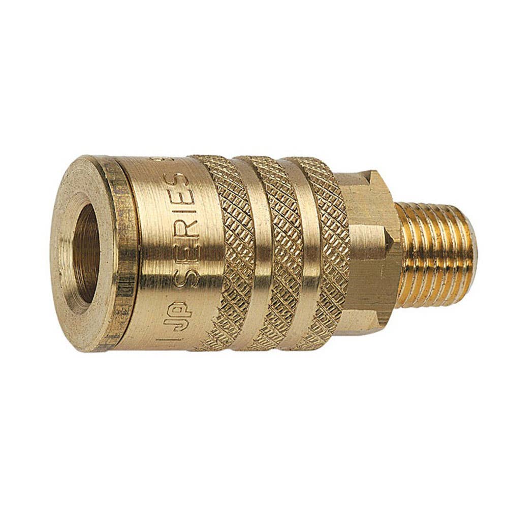 Coupling Pem Standard Sleeve Style Brass Male 900 Series 1/4 BSPT 8mmNB F901 Primus 3338001 09.0815