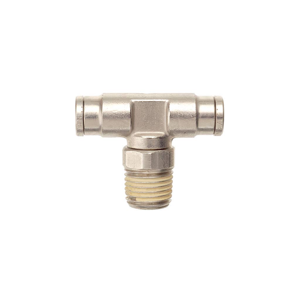 Branch Tee Nickel Plated Pushfit Male No.PF12 1/2 x 3/8 3349007 20012-M0806