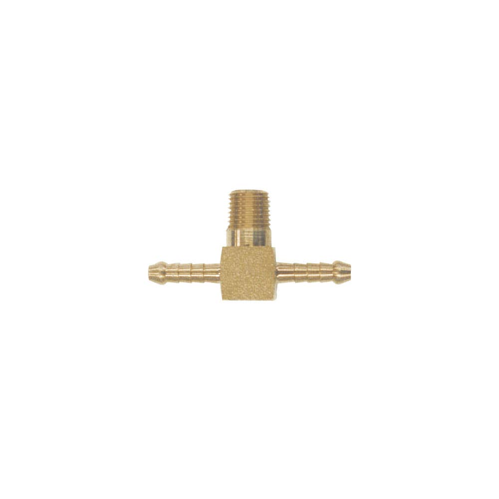 Brass Fittings Branch Tee Brass Hosetail x Male No.P12 1/2 x 1/2 BSP 3346010 06012-0808