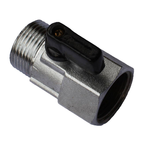 Mini Ball Valve Brass Male x Female 1/2