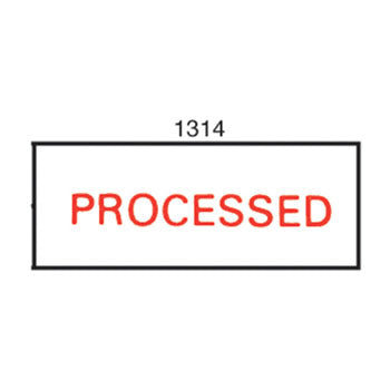 X-Stamper CX-BN 1314 Stamp Processed 42X13mm Red_38789024_5013140