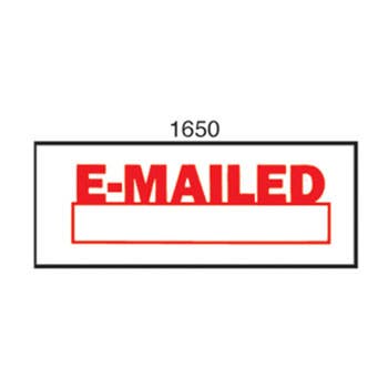 X-Stamper CX-BN 1650 Stamp Emailed Date 42X13mm Red 38826200 5016502