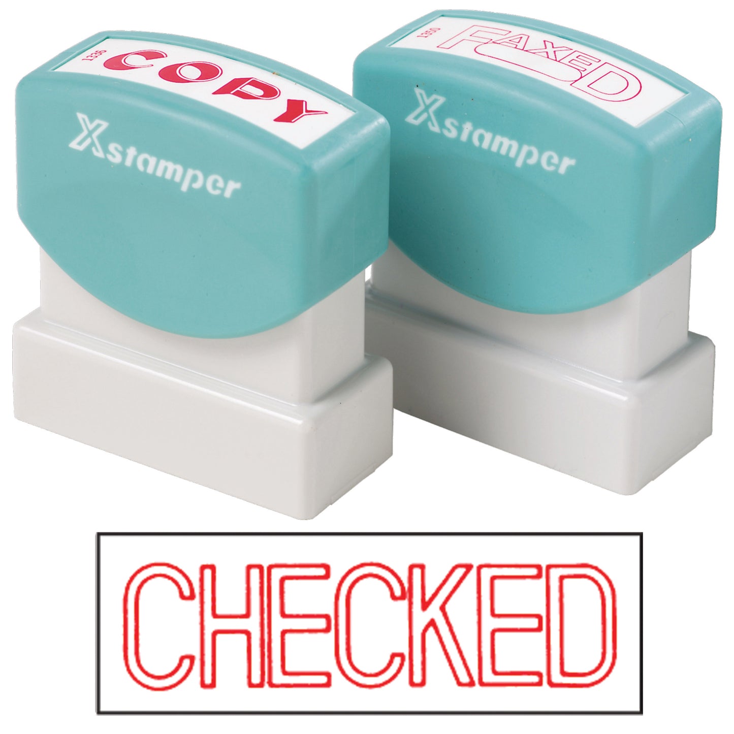 Shiny Stamp Checked Red_335032203_9SEN004-2