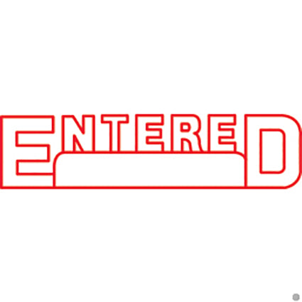 Shiny Stamp Entered Outline With Date Red_335035303_9SEN208-2