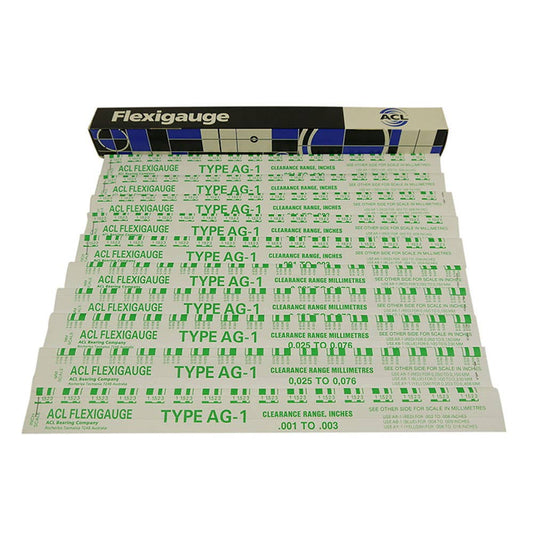 Flexigauge Green Range .025-.076mm .001-.003'' 3410001 AG1