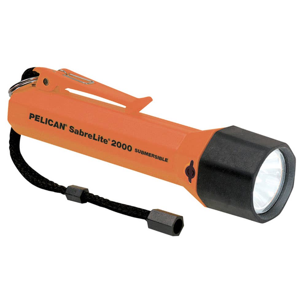 Torch Xenon 53 Lumens 3 x C Cell Waterproof Super Sabrelite Pelican 3411002 562-2000C-ORANGE