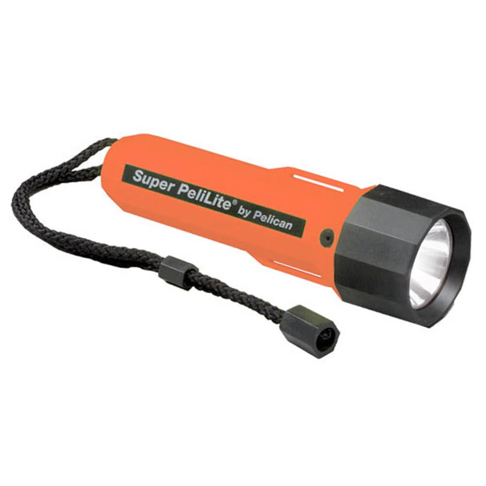 Torch Xenon 21 Lumens 2 X C Cell Waterproof Super Pelite Pelican 3411003 562-1800C-ORANGE